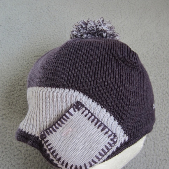 Columbia Titanium Beanie unisex,one size Knie,w/ Pockets,Pom-pom,purple/white - Picture 4 of 11